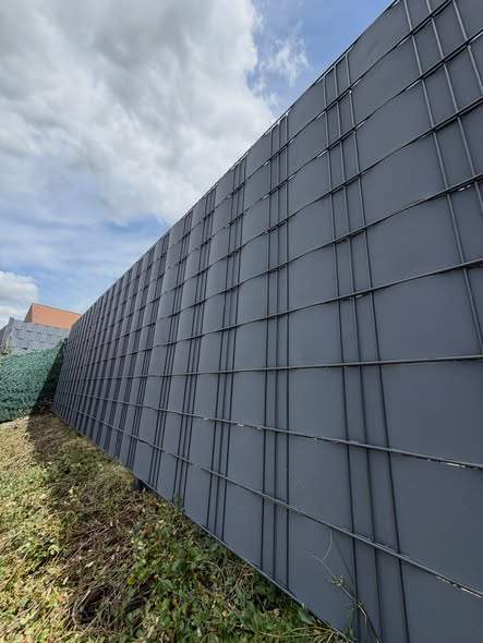 Staalmatten met VDM-banden, volledig dicht.